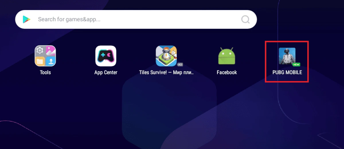 NoxPlayer - Запуск игры
